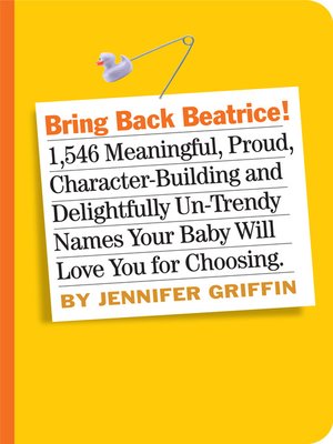 cover image of Bring Back Beatrice!